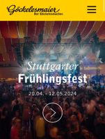 SUCHE 1 Ticket Stuttgarter Frühlingsfest / Canstatter Wasen 11.5. Baden-Württemberg - Ebersbach an der Fils Vorschau