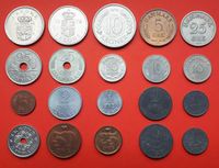 Alte Münzen aus Dänemark/ Danmark 20 Stück ab 1943 Keine Doppelte Berlin - Hellersdorf Vorschau