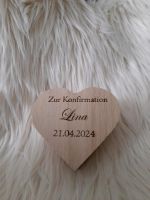 Herzschatulle Schmuckkästchen Holz Geschenk Konfirmation Hochzeit Nordrhein-Westfalen - Büren Vorschau