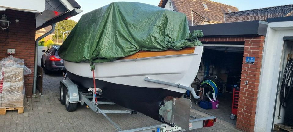 Trockeneisstrahlen, Trockeneis Antifouling Boot, Yacht, Kutter in Dinklage