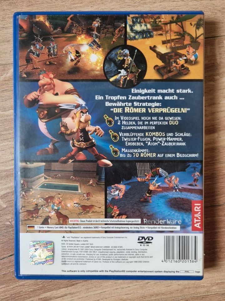 PS2-Spiel: Asterix & Obelix XXL in Zscherben