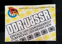 Sammelheft ddr UdSSR mit Sondermarken, Dachbodenfund Sachsen - Meißen Vorschau