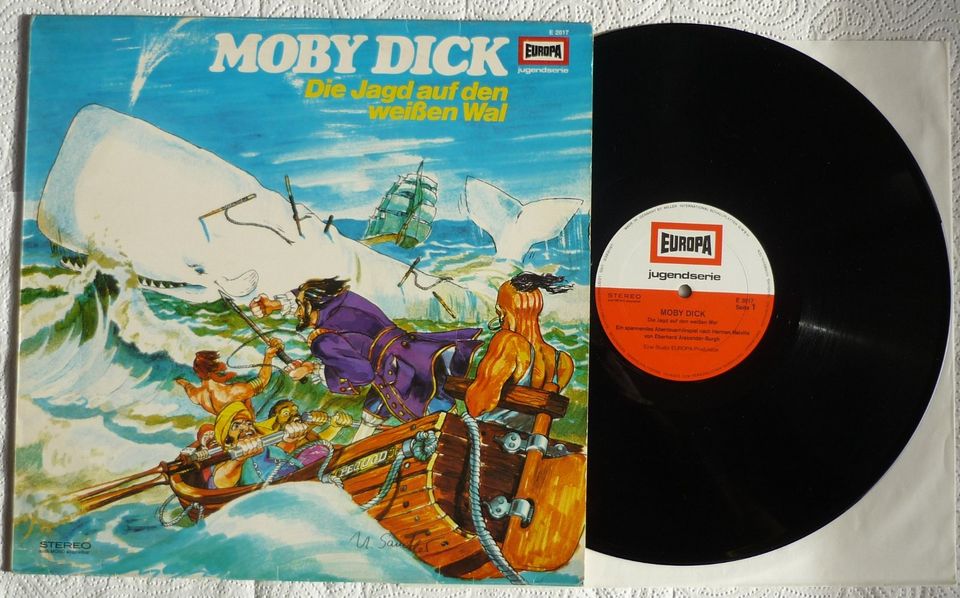 EUROPA VINYL LP MOBY DICK JAGD NACH DEM WEISSEN WAL in Wesel