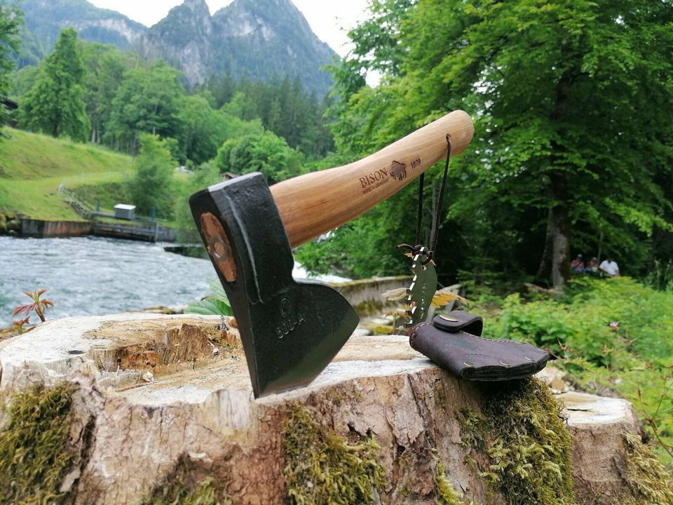 Bison 1879 - Jägerbeil handgeschmiedet Axt Jagd Outdoor Bushcraft in München