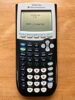 Texas Instruments TI-84 Plus Grafikrechner- Schwarz (TI-84 PLUS) Berlin - Steglitz Vorschau