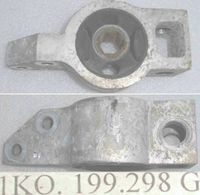 VW Touran Querlenker Halter Lagerbock rechts 1K0199297G links 98G Berlin - Pankow Vorschau