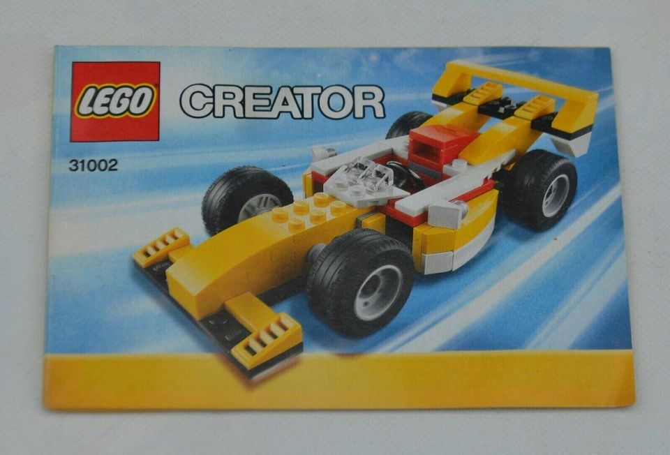 LEGO Creator 31002 Rennwagen Kart Quad komplett in Alzenau