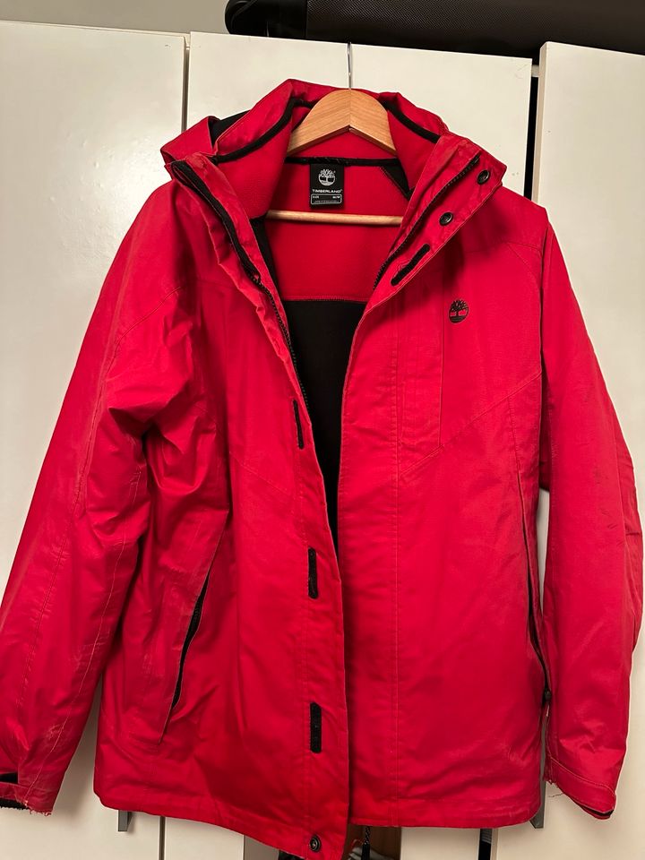 Timberland Jacke rot ski wandern regenjacke Winter Herbst in München