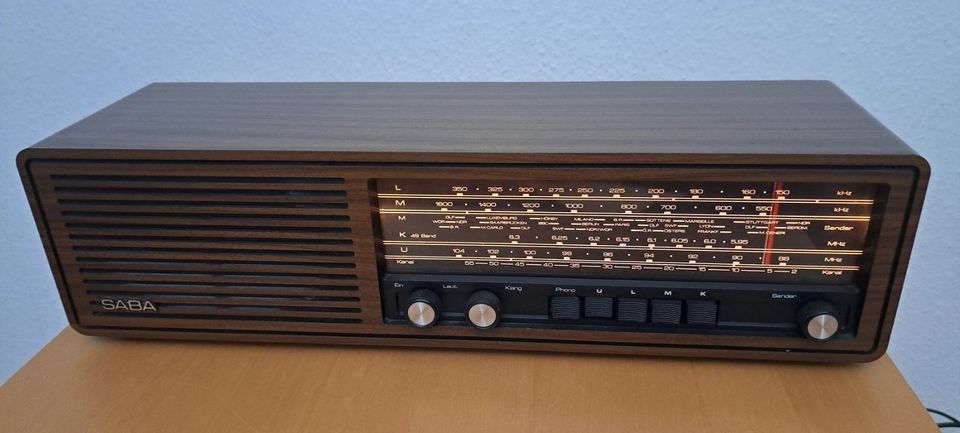 Radio SABA Donau P / Nußbaum-Optik Retro in Nörvenich