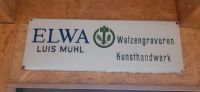 Altes Emaileschild (Walzengrawuren) Sachsen - Ostritz Vorschau