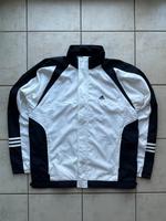 Vintage Adidas Trackjacket 2003 y2k weiß/dunkelblau Größe M. Nordrhein-Westfalen - Bornheim Vorschau