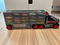 Dickie Toys Autotransporter mit 50 Fahrzeugen/ Hot Wheels Nordrhein-Westfalen - Billerbeck Vorschau