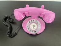 Opis FunkyFon cable Wählscheibentelefon / Retrotelefon / Nostalgi Sachsen - Dohna Vorschau