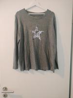 BRAX Damen Pullover Sweatshirt Gr. 44 grau mit Pailettenstern Kr. Dachau - Dachau Vorschau