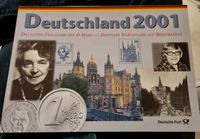 Offizieller Kursmünzensatz und Briefmarken 2001 - Berlin Rheinland-Pfalz - Niederwerth Vorschau