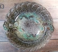 Antike Keramik - Schale, grün / braun mit modellierten Blättern! Baden-Württemberg - Möglingen  Vorschau