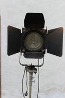 DDR Theaterscheinwerfer Vintage Kino Film Deko Licht Lampe Retro Sachsen - Striegistal Vorschau