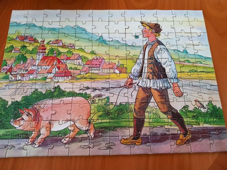 Annaberger Puzzle 120 Teile "Hans im Glück" DDR in Radeburg