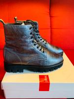 Damen Schnürstiefel 100% Leder von Högel Gr.41 Hessen - Ronneburg Hess Vorschau
