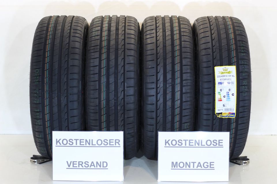 Mercedes A45 CLA35 CLA45 AMG Alufelgen 225/45 R18 Sommerreifen in Brackenheim