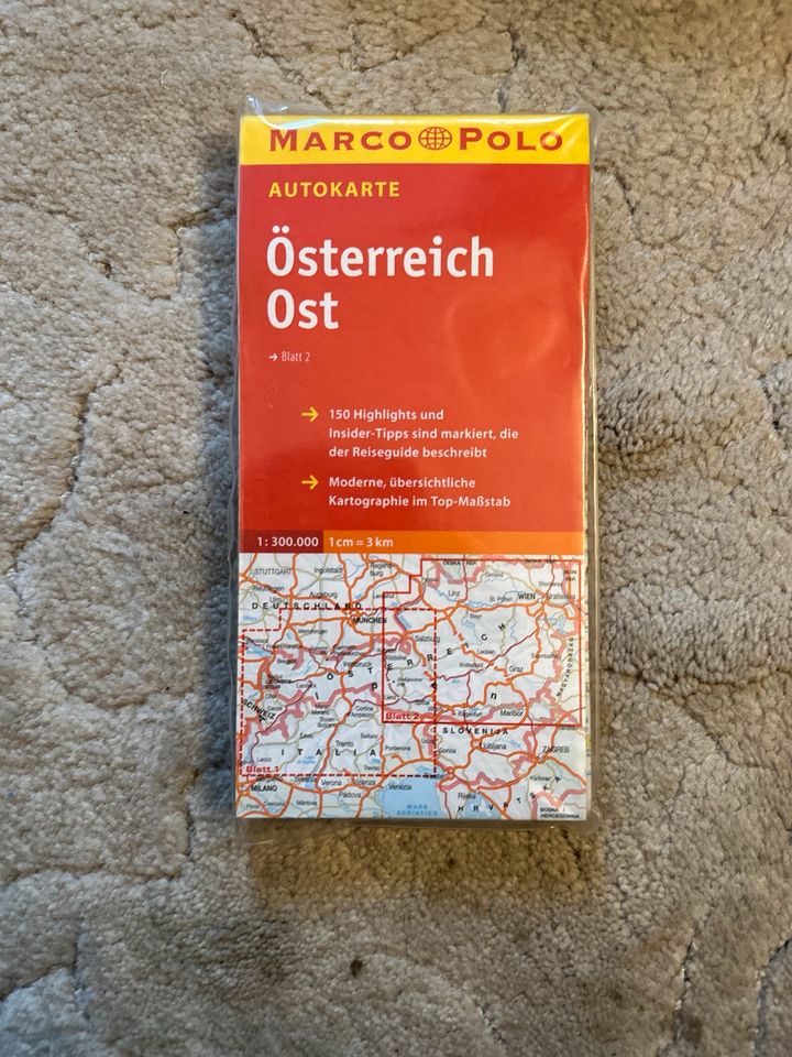 Autokarte + Reiseguide Reiseführer Österreich Marco Polo in Bannewitz