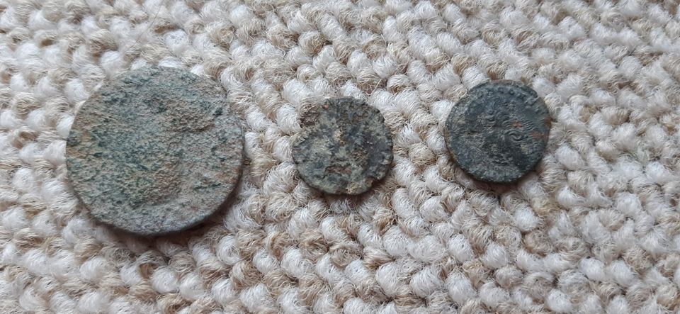 Alte Münzen Sammlung römisch? aus Nachlass zu verkaufen in Rostock