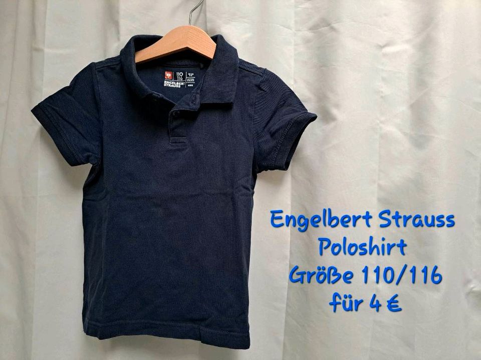 Engelbert Strauss Poloshirt, Junge, Größe 110/116 in Borken