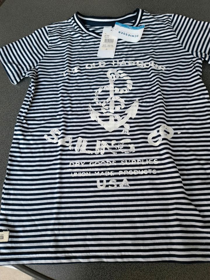 Kinder T-Shirt Schiesser Neu 152 in Eriskirch