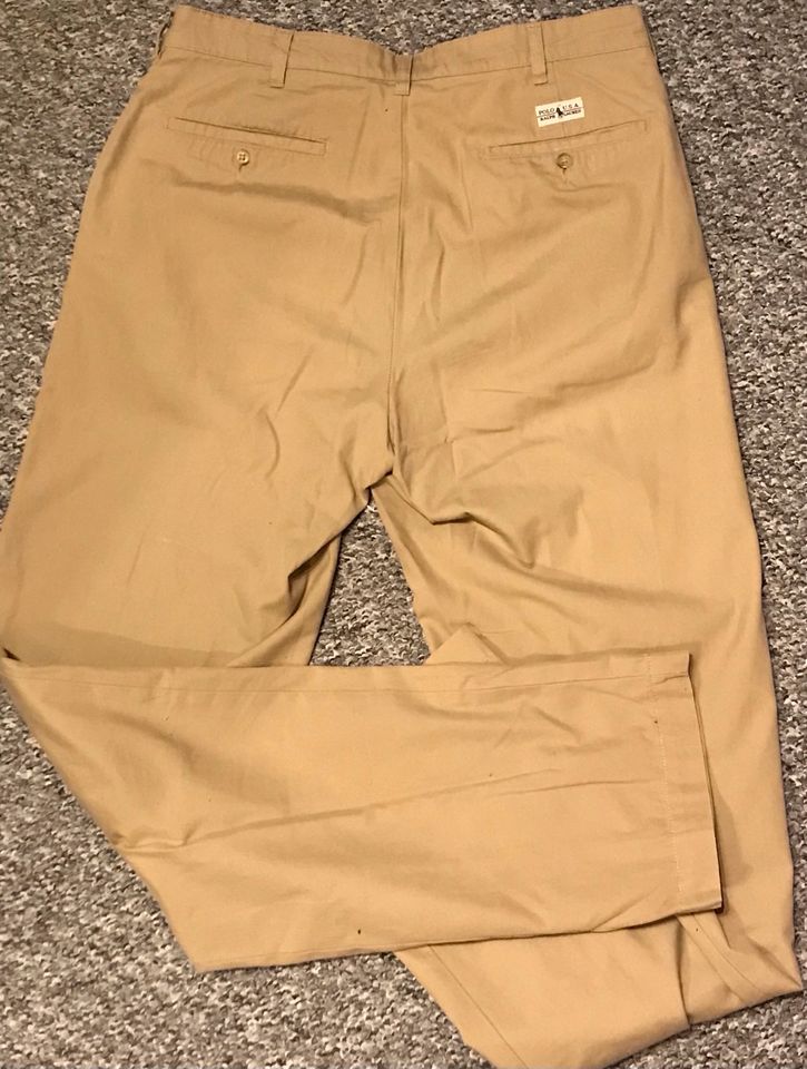 Ralph Lauren - Polo Chino Hose - Größe W 33 / L 36 - Hellbraun in Berlin