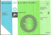 1 Original Eintrittskarte Olympia München 1972 Leichtathletik Bayern - Seeshaupt Vorschau