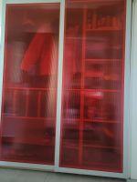 Schiebetüren rot Hohlkammer und Schienen für Ikea PAX 150x 201 cm Wurster Nordseeküste - Nordholz Vorschau