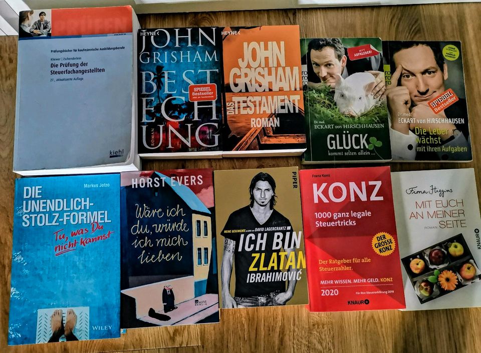 Jedes Buch 1€ - Romane, Thriller, Schwangerschaft etc. in Hamburg