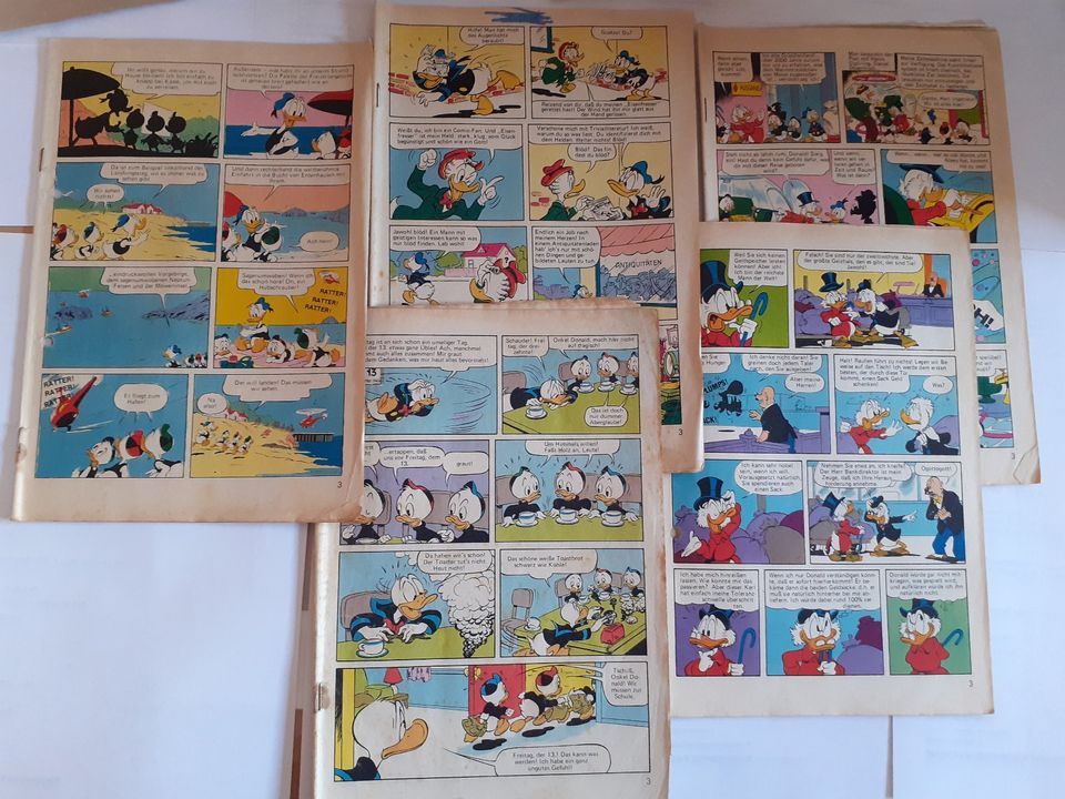 Donald Duck - 9 Hefte - Comic - Vollständig in Bad Segeberg