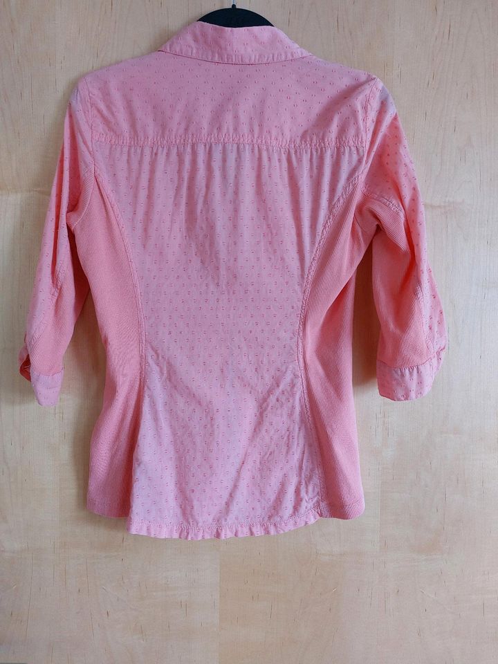 Bluse von Orsay, 3/4 Ärmel in rosa/lachsfarben, Gr. 36 in Reifenberg