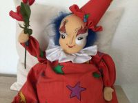 Clown Figur   Rose Handarbeit Dekoration groß rot  blau Pumphose Essen - Huttrop Vorschau