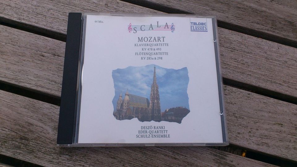 CD Mozart Klavierkonzerte KV 478 & 493 KV 285a & 298 FP  € 4,50 in Bremen