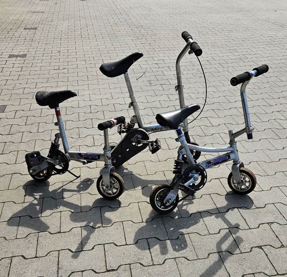 Mini-Fahrräder - 3 Stück - gebraucht in Bawinkel