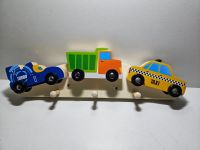 Kindergarderobe Holz Auto Car Garderobe Hakenleiste Taxi LKW Baden-Württemberg - Spaichingen Vorschau