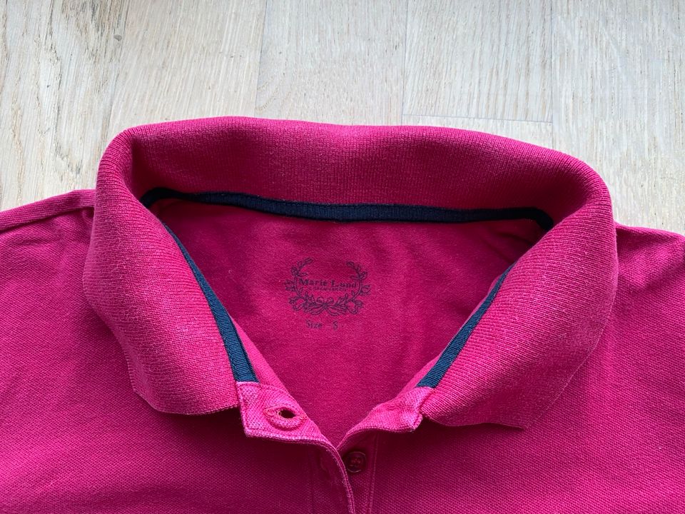 Poloshirt Longsleeve Langarmshirt pink/magenta/rot Marie Lund S in Hamburg