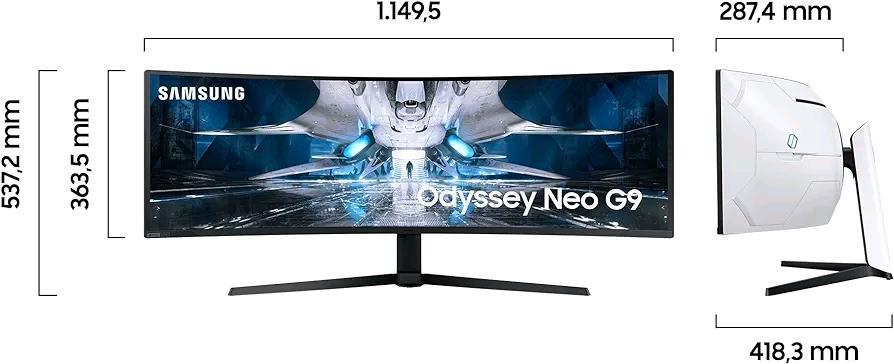 49 Zoll SAMSUNG G9 Odyssee Gaming Monitor (Mini LED) 240 Hz in Hannover