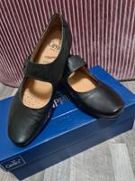 Schuhe, Spangenschuhe, schwarz, Leder, Caprice, Größe 38, neu Köln - Mülheim Vorschau