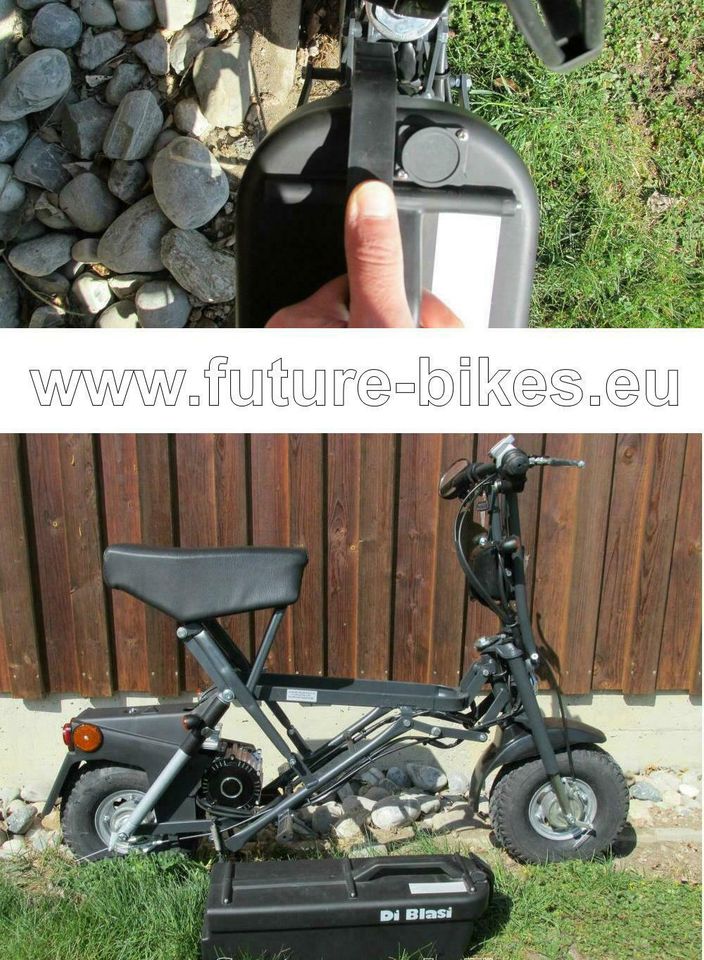 Reise-Scooter Elektroroller DiBlasi R70 bis 40 Km/h klein&leicht! in Crailsheim