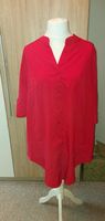 Curvy Bluse Longbluse rot Gr. 46 neuwertig lange Bluse Sachsen - Bannewitz Vorschau