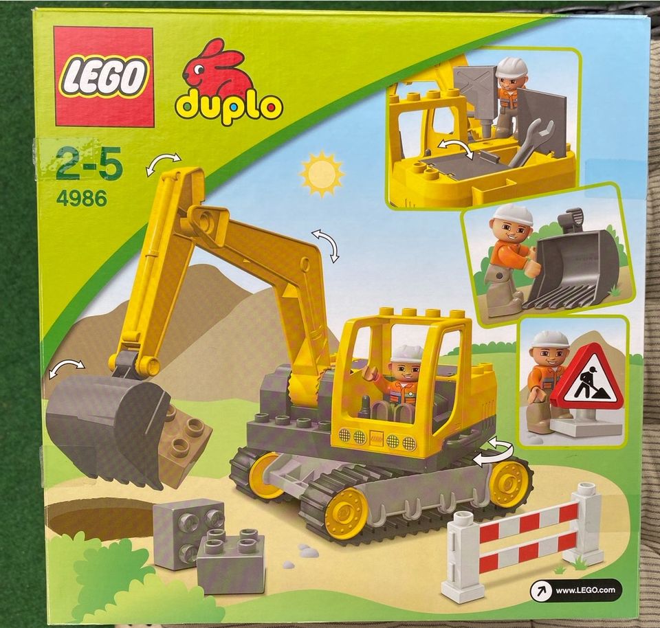 Lego Duplo Ville Set Raupenbagger Baustelle Bagger in Altenkunstadt