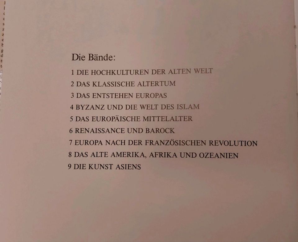 Enzyklopädie der Weltkunst. 9 Bände. Holle. Band 1 - 9. Kunst in Wiehl