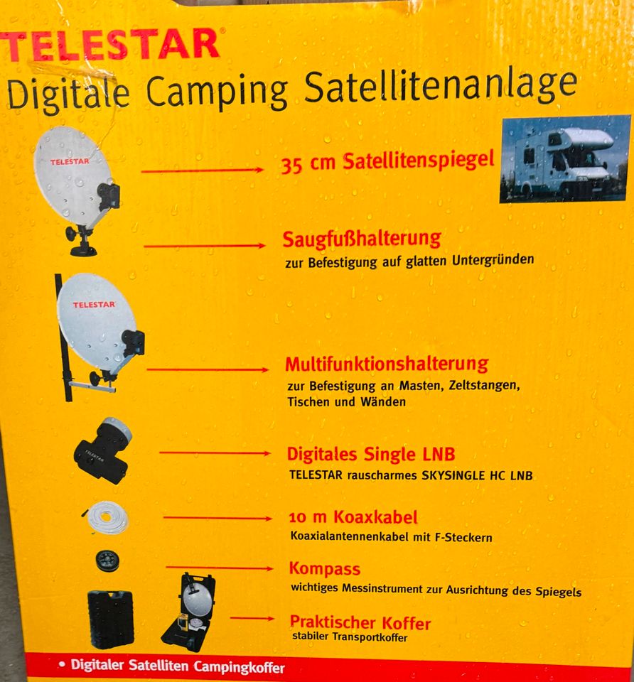 TELESTAR Digitale Camping Satellitenanlage in Stollberg