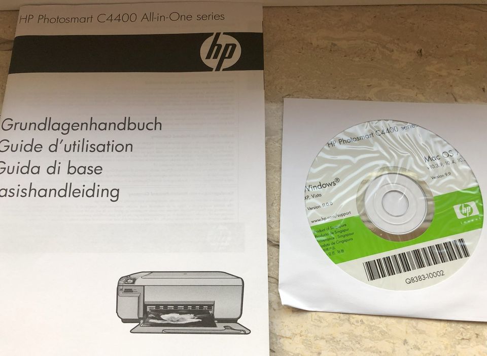 HP Photosmart C4480 All-in-One Drucker Scanner Kopierer in Erlangen