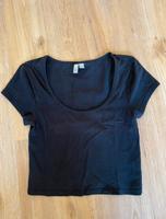 Crop top schwarz Bayern - Woringen Vorschau