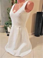 ★ ZARA Trafaluc ★ Struktur Minikleid S 36 weiß Niedersachsen - Adendorf Vorschau
