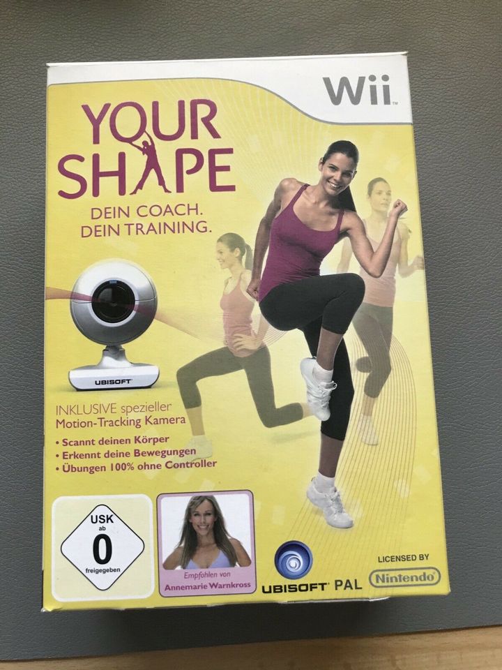 Fitness-CD „Your Shape“ für die Wii in Eggebek